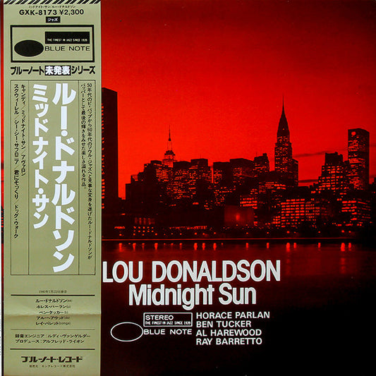Lou Donaldson : Midnight Sun (LP, Album, RE)