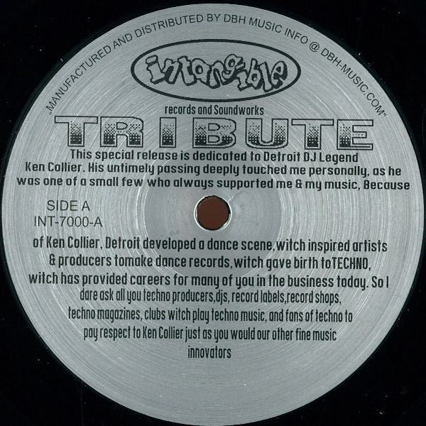 Terrence Parker : Tribute (12", RE)