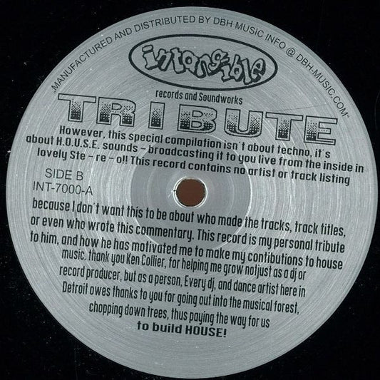 Terrence Parker : Tribute (12", RE)