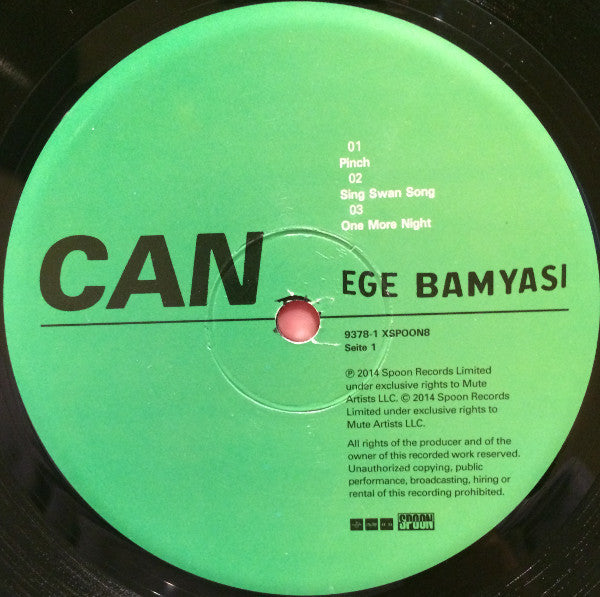 Can : Ege Bamyasi (LP, Album, RE, RM)