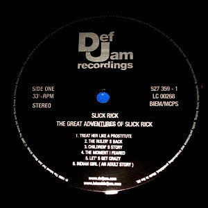 Slick Rick : The Great Adventures Of Slick Rick (LP, Album, Ltd, Num, RE, RM)