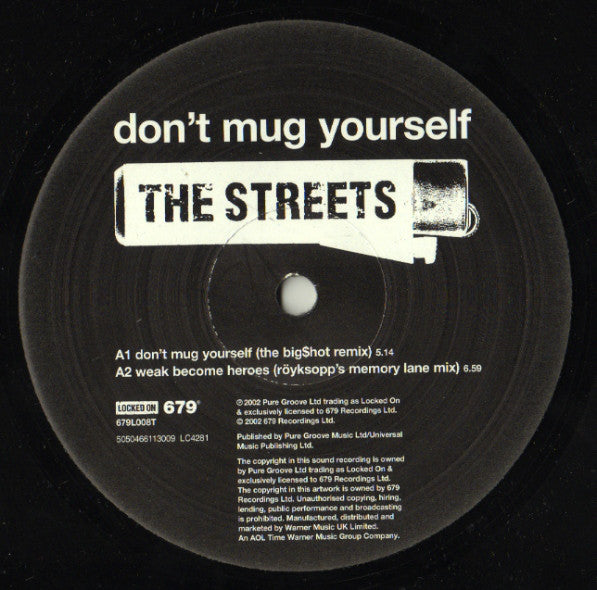The Streets : Don't Mug Yourself (12")