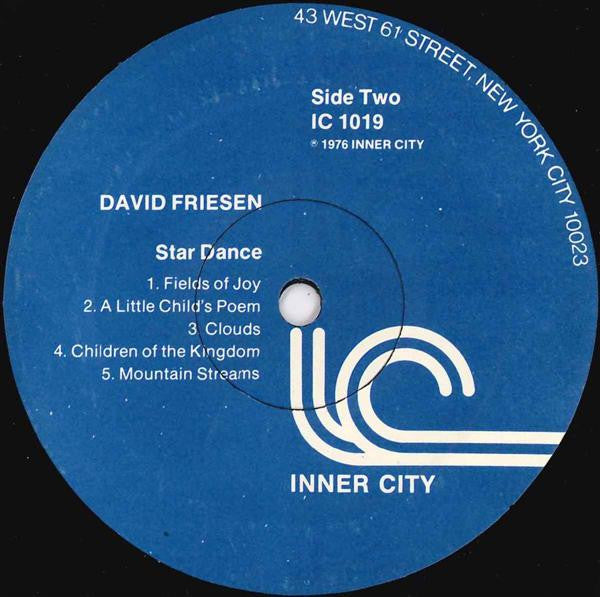 David Friesen : Star Dance (LP, Album, Blu)