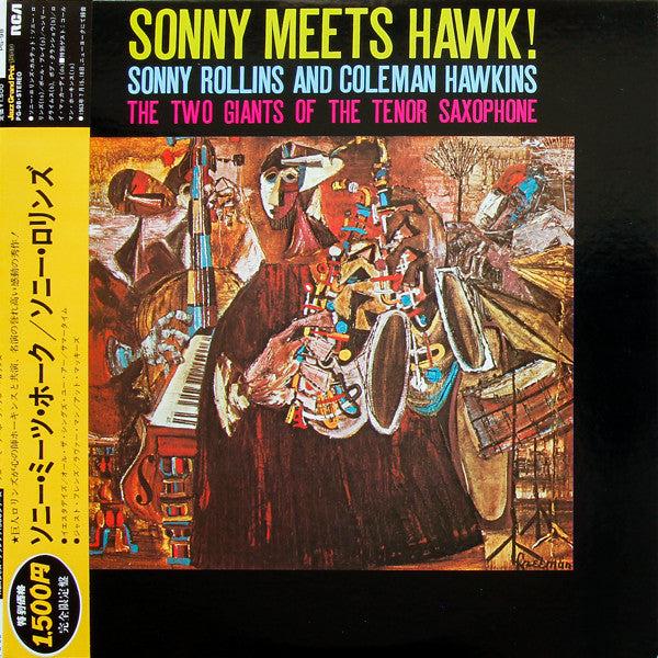 Sonny Rollins And Coleman Hawkins : Sonny Meets Hawk! (LP, Album, Ltd, RE)