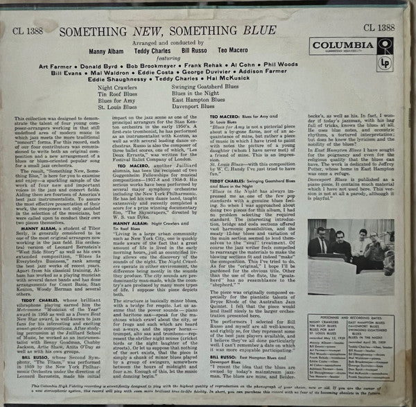 Various : Something New, Something Blue (LP, Album, Mono, Promo, 6-e)