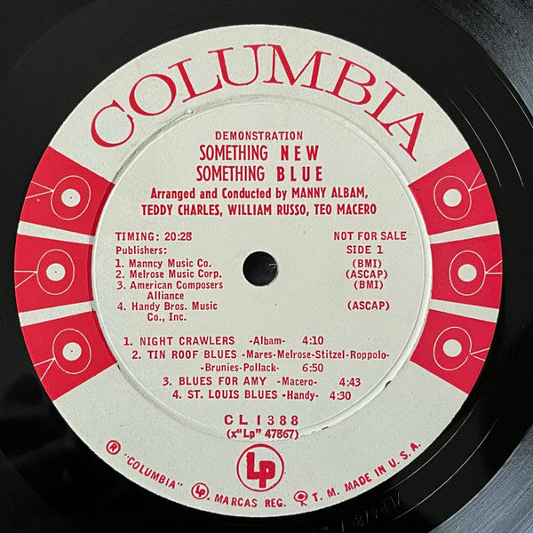 Various : Something New, Something Blue (LP, Album, Mono, Promo, 6-e)