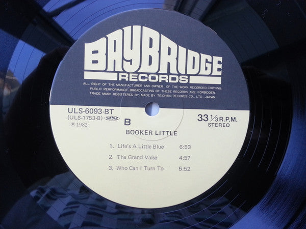 Booker Little : Booker Little (LP, Album, RE, Gat)