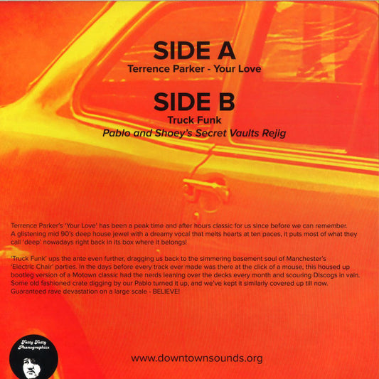 Terrence Parker / Pablo (12) & Shoey : DownTownSounds Classics Volume 3 (12")