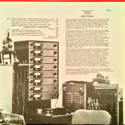 Dick Hyman : The Age Of Electronicus (LP, Album, Gat)