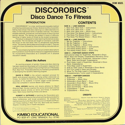 David H. Fried, Neal Aronin, Robert A. Satriano : Discorobics - Disco Dance To Fitness (2xLP, Album)