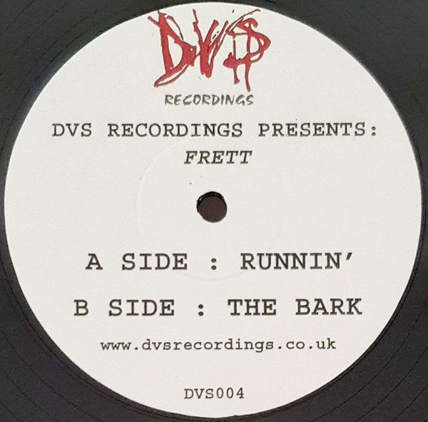 Frett : Runnin' (12", Promo)