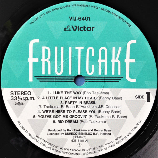Fruitcake : Fruitcake (LP, Album)