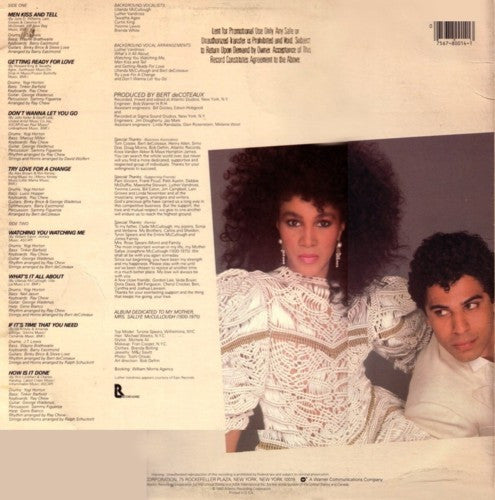 Ullanda McCullough : Watching You Watching Me (LP, Album, SP )