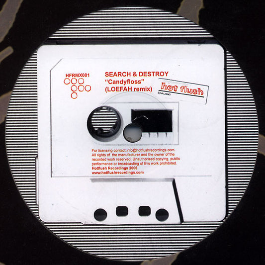 Toasty / Search & Destroy (2) : The Knowledge / Candyfloss (Remixes) (12")