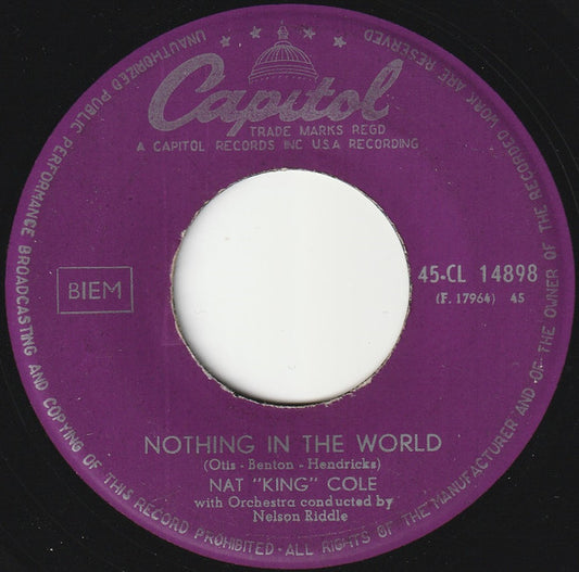 Nat King Cole : Come Closer To Me = Acercate Mas (7", Single)
