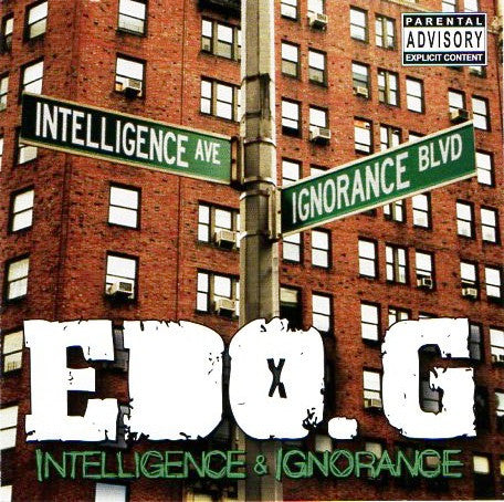Edo. G* : Intelligence & Ignorance (CD, Album)