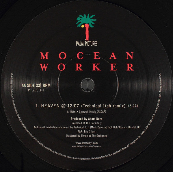 Mocean Worker : Times Of Danger / Heaven @ 12:07 (12")