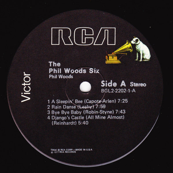 The Phil Woods Six : Live From The Showboat (2xLP, Album)
