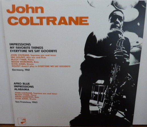 John Coltrane : John Coltrane (LP, Unofficial)