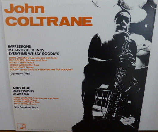 John Coltrane : John Coltrane (LP, Unofficial)