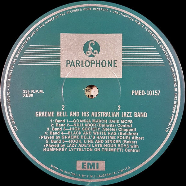 Graeme Bell And His Australian Jazz Band : Graeme Bell And His Australian Jazz Band (LP, Album)