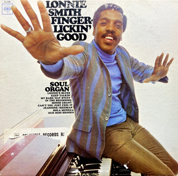Lonnie Smith : Finger-Lickin' Good Soul Organ (LP, Album, Mono)