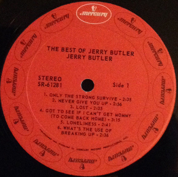 Jerry Butler : The Best Of Jerry Butler (LP, Comp)