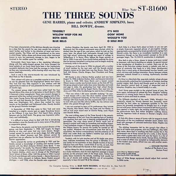 The Three Sounds : The 3 Sounds (LP, Album, RE)
