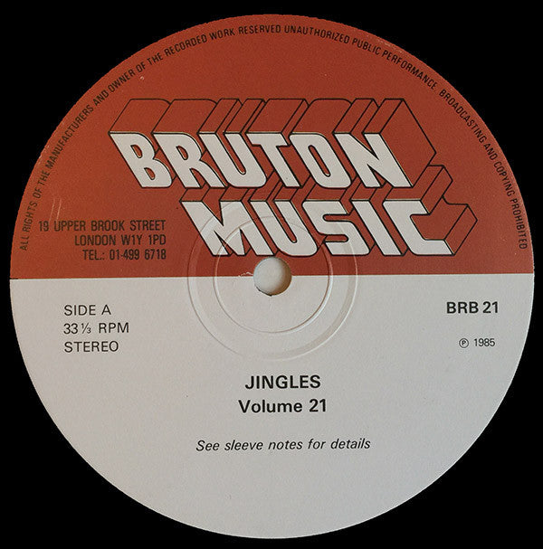 Various : Jingles Volume Twenty One (LP)