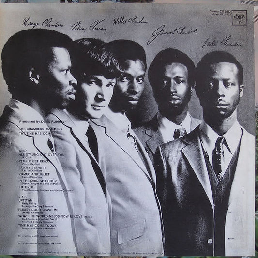 The Chambers Brothers : The Time Has Come (LP, Album, San)