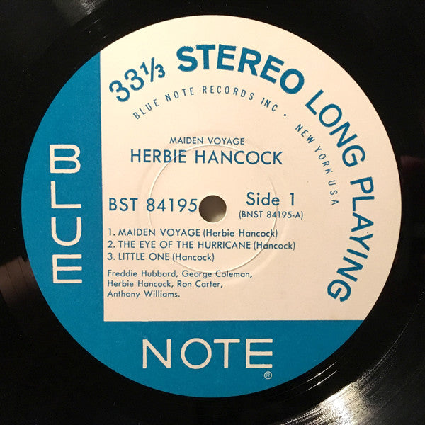 Herbie Hancock : Maiden Voyage (LP, Album, RE)