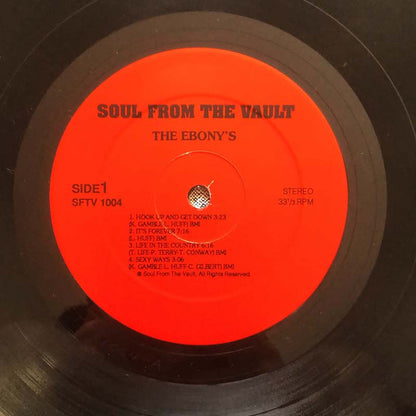 The Ebonys : Ebony Eyes Of The Ebonys (LP, Album, RE)