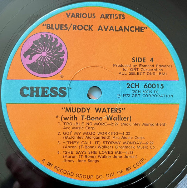 Various : Blues Avalanche: Recorded Live At The Montreux Jazz Festival Switzerland (2xLP, Comp)