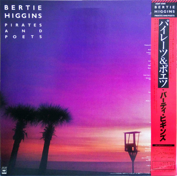 Bertie Higgins : Pirates And Poets (LP, Album)