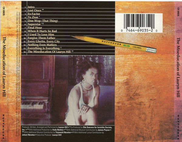 Lauryn Hill : The Miseducation Of Lauryn Hill (CD, Album)