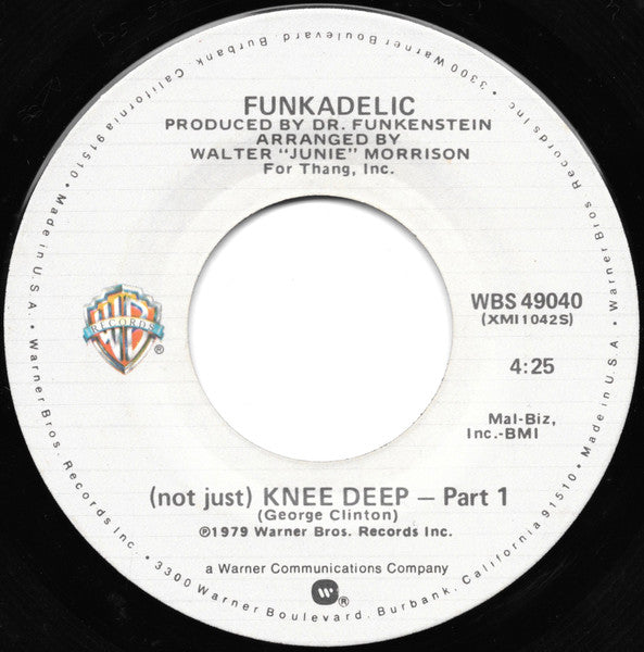 Funkadelic : (Not Just) Knee Deep (7", Spe)