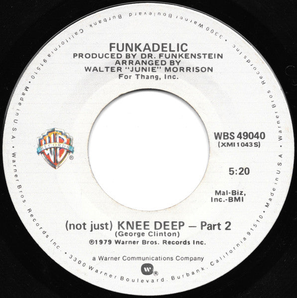 Funkadelic : (Not Just) Knee Deep (7", Spe)