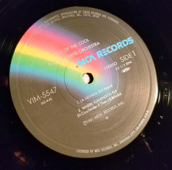 The Gil Evans Orchestra* : Out Of The Cool (LP, Album, RE)
