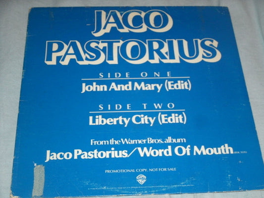 Jaco Pastorius : Jaco Pastorius (12", Promo)