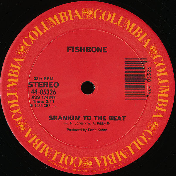 Fishbone : Party At Ground Zero (Pink Vapor Stew) (12", Single)