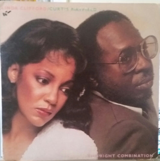 Curtis Mayfield, Linda Clifford : The Right Combination  (LP, Album, Promo)