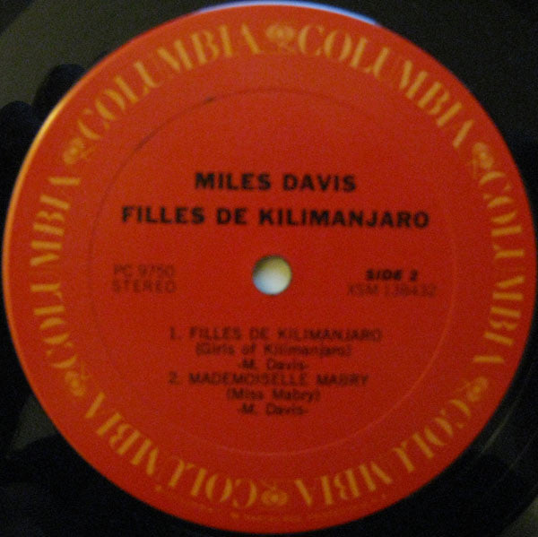 Miles Davis : Filles De Kilimanjaro (LP, Album, RE)