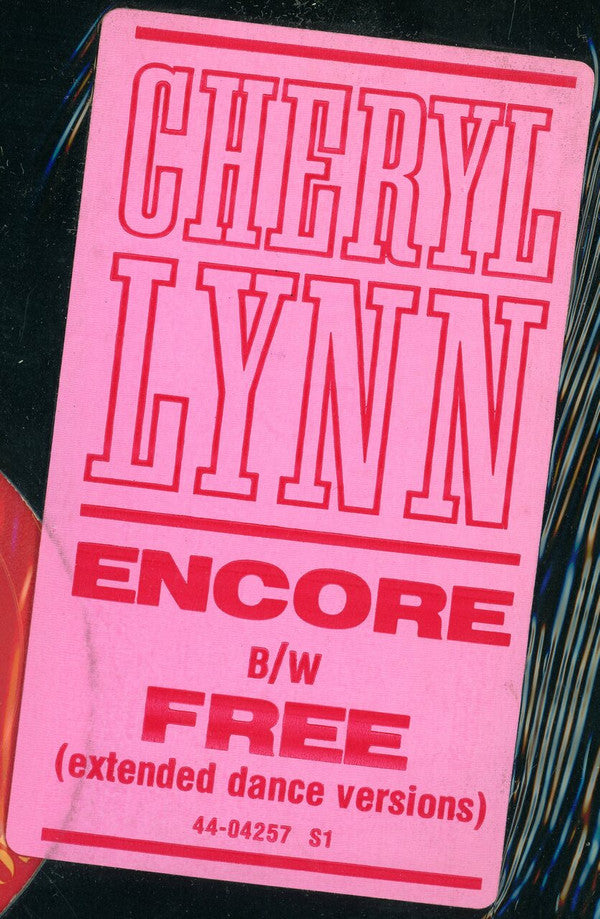 Cheryl Lynn : Encore / Free (12")