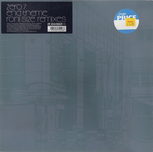 Zero 7 : End Theme (Roni Size Remixes) (12")