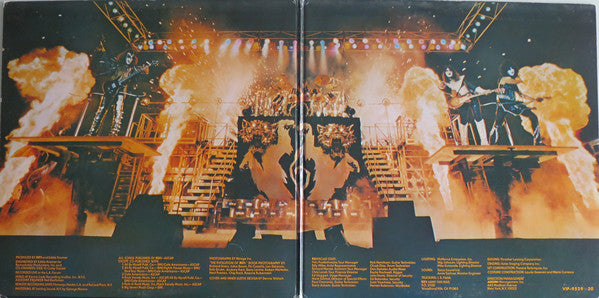 Kiss : Alive II (2xLP, Album, Gat)