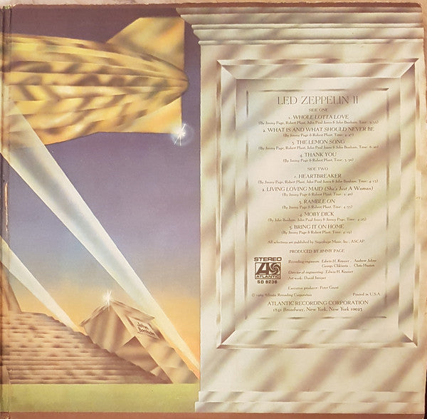 Led Zeppelin : Led Zeppelin II (LP, Album, RE, MO;)