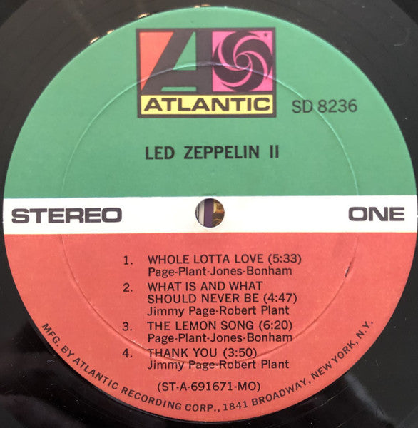 Led Zeppelin : Led Zeppelin II (LP, Album, RE, MO;)