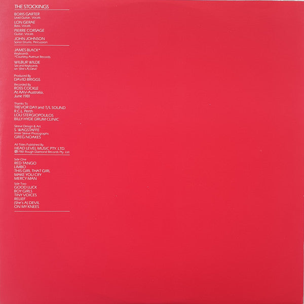 The Stockings (2) : Red Tango (LP, Album)