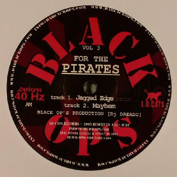 Dj Dreadd* : For The Pirates Vol 3 (12", M/Print)