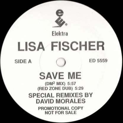 Lisa Fischer : Save Me (12", Promo)